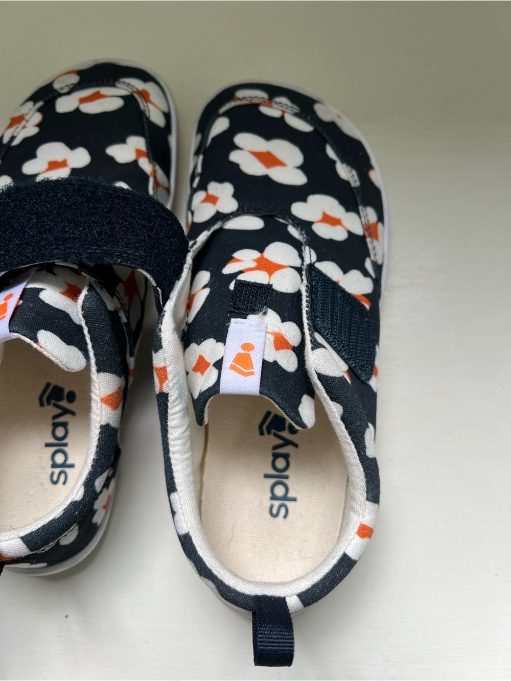 SPLAY EXPLORE 2.0 Daisy Velcro Canvas Floral Sneakers Size 3 - Picture 7 of 7